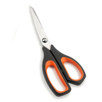 Arcos Keittiösakset - 24 cm, punamusta muotoilu ja ruostumattomasta teräksestä valmistetut terät. Ergonomiset kahvat keittiökäyttöön.