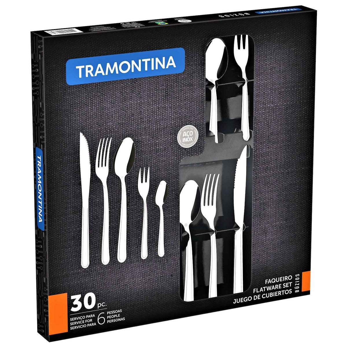 Tramontina Buzios aterinsetti 30 osaa laatikossa