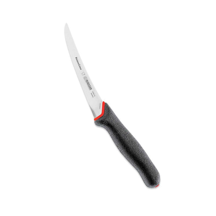 Giesser PrimeLine Boningveitsi 15 cm - Joustava ja tehokas veitsi riistankäsittelyyn, ergonomisella kahvalla ja kapealla terällä.