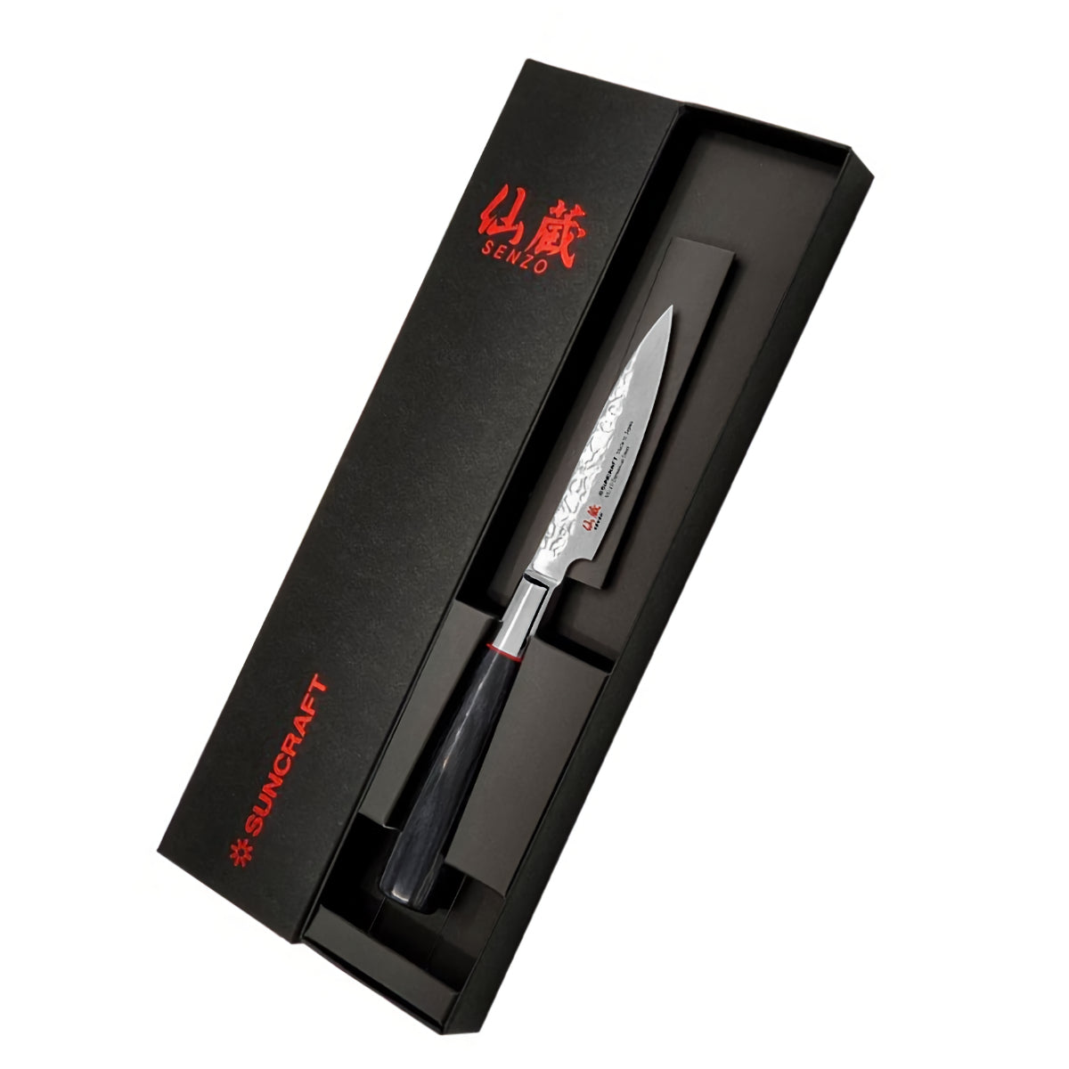 Suncraft Senzo  Damascus Classic Skalknivi 8 cm