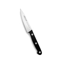 Arcos Vihannesveitsi 10 cm - Ammattitason terä ruostumatonta terästä, ergonominen musta kahva kolmella niitillä, keittiövarusteet ja tarvikkeet.