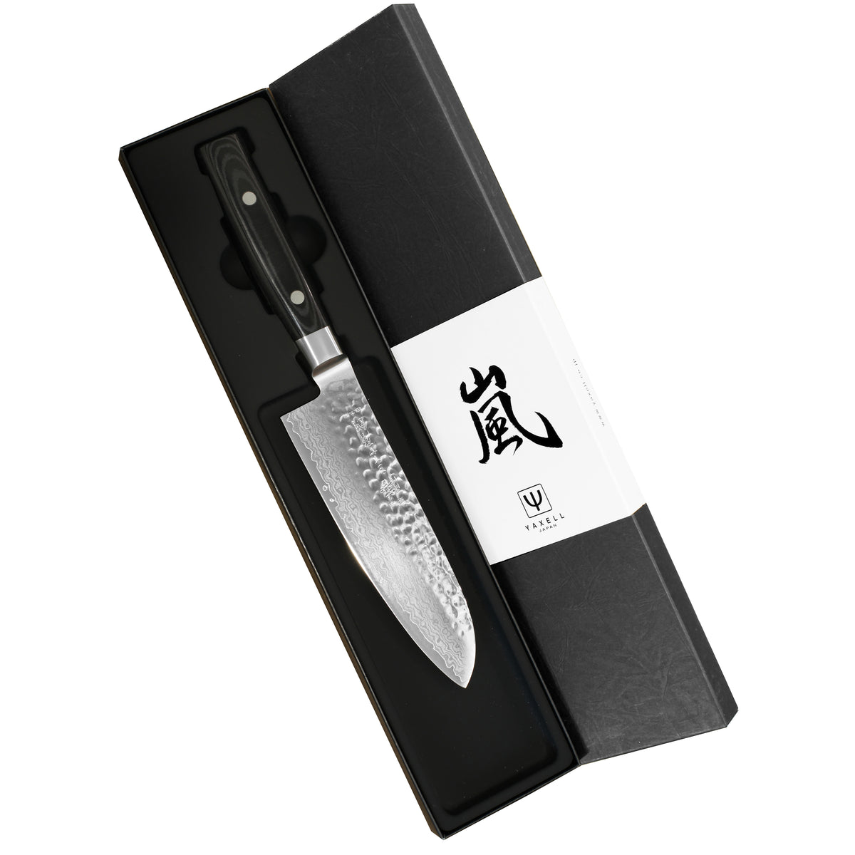 Yaxell Zen Santokuveitsi - Parhaat japanilaiset veitset, ylellinen lahjapakkaus, täydellinen lahja kokkausharrastajalle tai ammattilaiselle.
