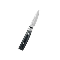 Yaxell Zen kuorimaveitsi 8 cm, 37-kerroksinen japanilainen veitsi Micarta-kahvalla