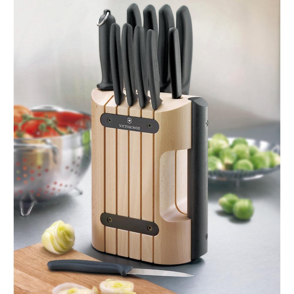 Vivctorinox Knivblock Swiss Classic, 11 delar