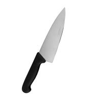 Giesser kokkiveitsi 16 cm - Laadukasta terästä, musta TPE-kahva ja terävä terä. Monikäyttöinen keittiöveitsi ammattikäyttöön.