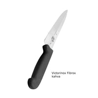 Victorinox Santoku veitsi 17 cm, jossa ergonominen Fibrox-kahva takaa turvallisen ja mukavan otteen ruoanlaitossa.