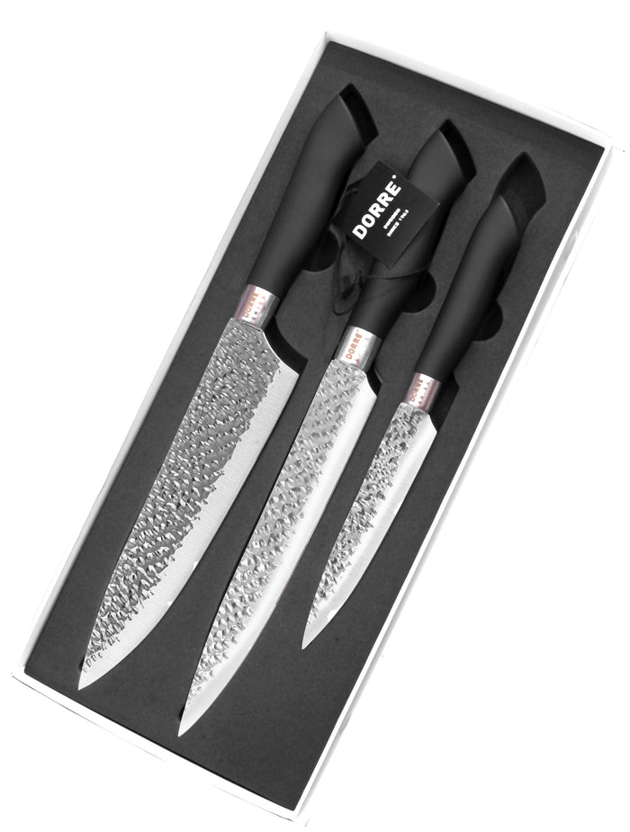 Dorre Akira Knivset, Svart, 3 delar