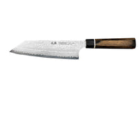 Suncraft Senzo Damascus Black Kiritsukeveitsi 16,5 cm, japanilainen huippuluokan kokkiveitsi keittiöön.