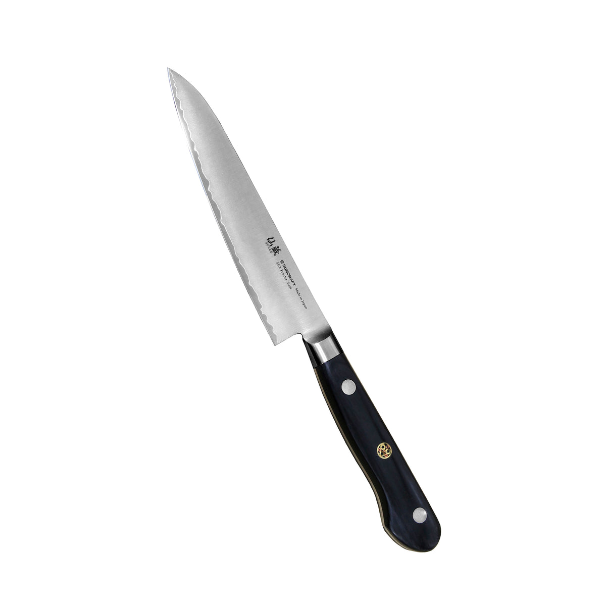 Suncraft Senzo Pro Vihannesveitsi 13,5 cm - Huipputerävä SG2-terä ja ergonominen kahva keittiöveitsien ammattiluokassa.