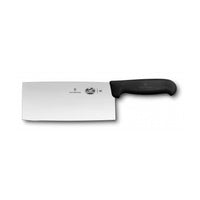 Victorinox kokkiveitsi, 18 cm, kiinalainen tyyli, ruostumaton teräs, musta Fibrox-kahva, kestävä ja helppohoitoinen keittiöveitsi.