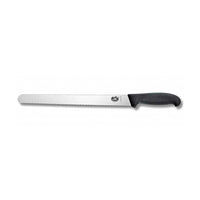 Victorinox sahalaitaveitsi, 30 cm pitkä terä ja kestävä Fibrox-kahva. Täydellinen leivän ja kakkujen tarkkaan leikkaamiseen.