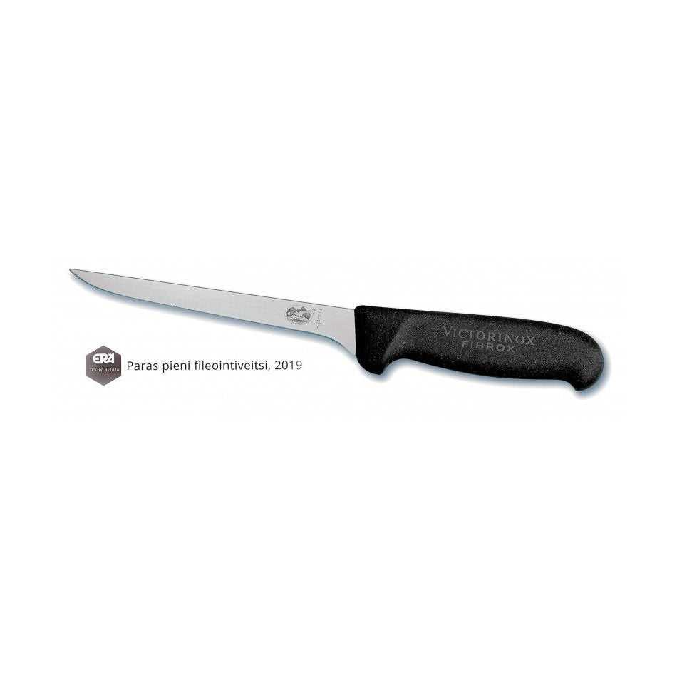 Victorinox Fibrox - filettiveitsi 15 cm, palkittu paras pieni fileointiveitsi 2019, tarkkaan ja siistiin fileointiin kotikeittiössä.