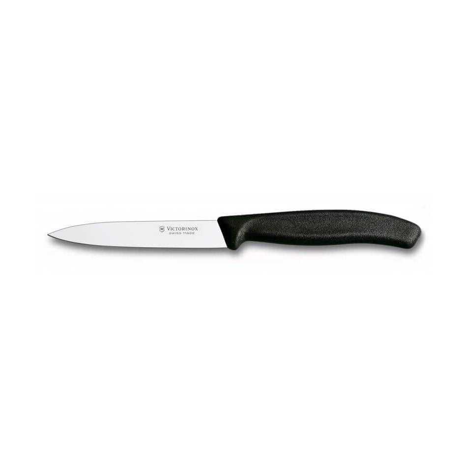 Victorinox Kuorimaveitsi 10 cm, kevyt ja monikäyttöinen pienveitsi hedelmien ja vihannesten kuorimiseen ja pilkkomiseen.