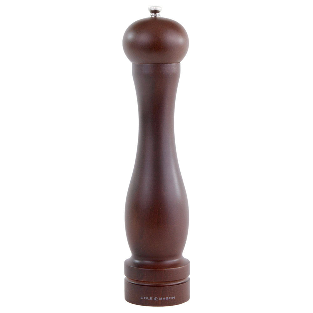 Cole & Mason Pippurimylly 31 cm - Tehokas maustamisväline, tumma pyökkipuu, elegantti muotoilu keittiövälineisiin.