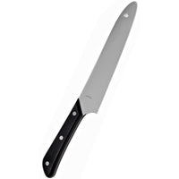 MAC Original kokkiveitsi CK-90 23 cm profiilikuva pitkä terä musta kahva