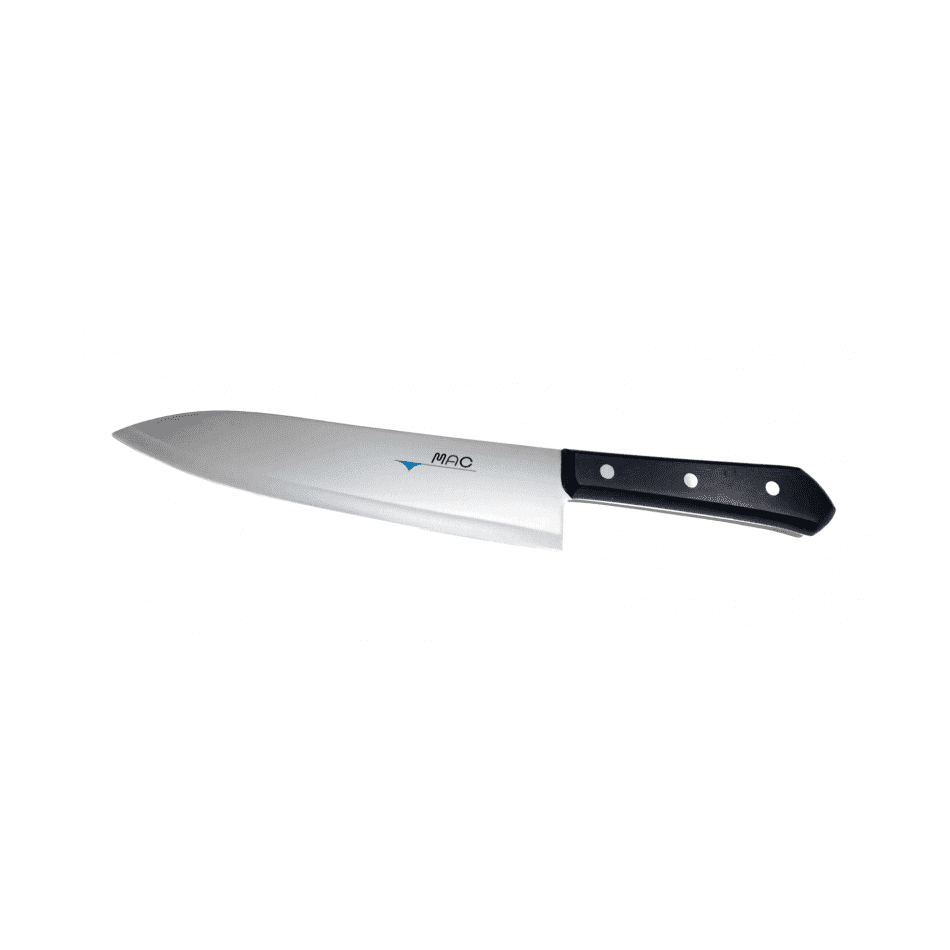 MAC Chef Kokkiveitsi BK-80 - MAC kokkiveitsi 21cm sivuprofiilista. Ohut ja leveä terä sopii täydellisesti tarkkaan ruoanvalmistukseen.