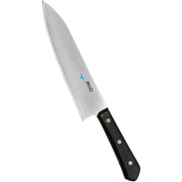 MAC Chef Kokkiveitsi BK-80 - MAC kokkiveitsi 21cm, terävä ja leveä veitsi mustalla kahvalla. Erinomainen valinta tarkkaan viipalointiin keittiössä.