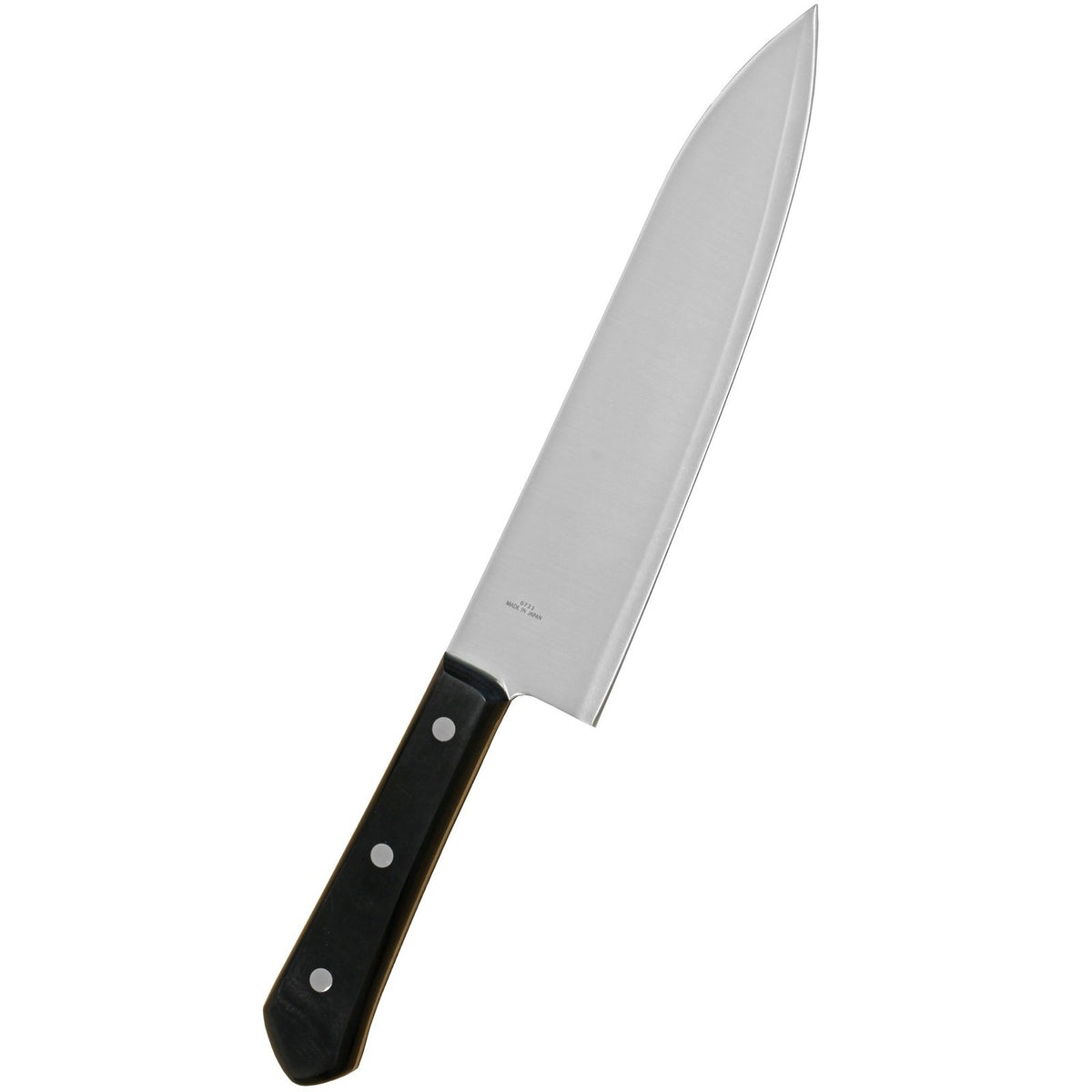 MAC Chef Kokkiveitsi BK-80 - MAC kokkiveitsi 21cm, ruostumattomasta teräksestä valmistettu terä ja niitattu musta kahva. Tasapainoinen ja kestävä veitsi.