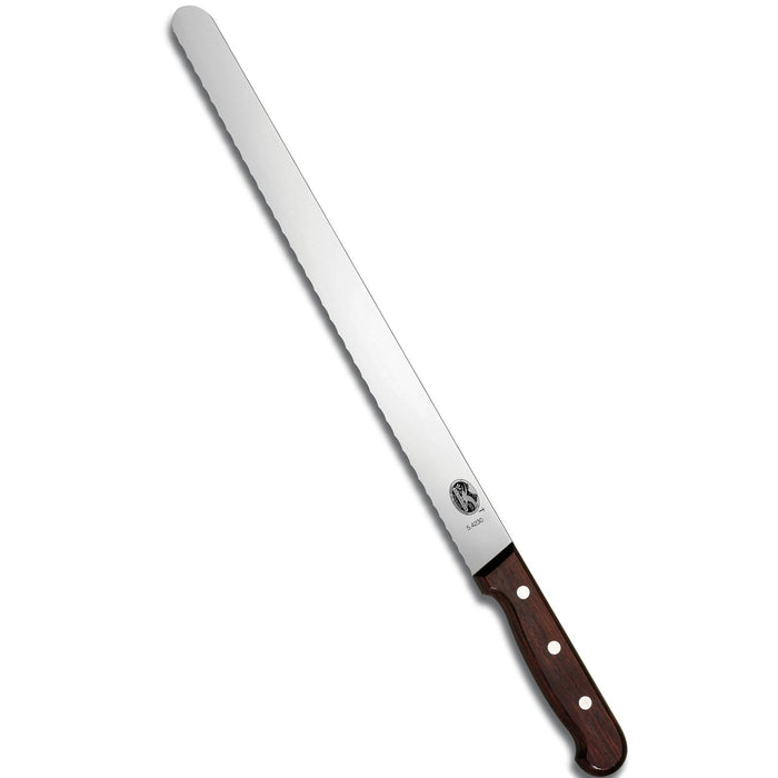 Victorinox Slicing/Carving Knife Serrated Rosewood, 36 cm