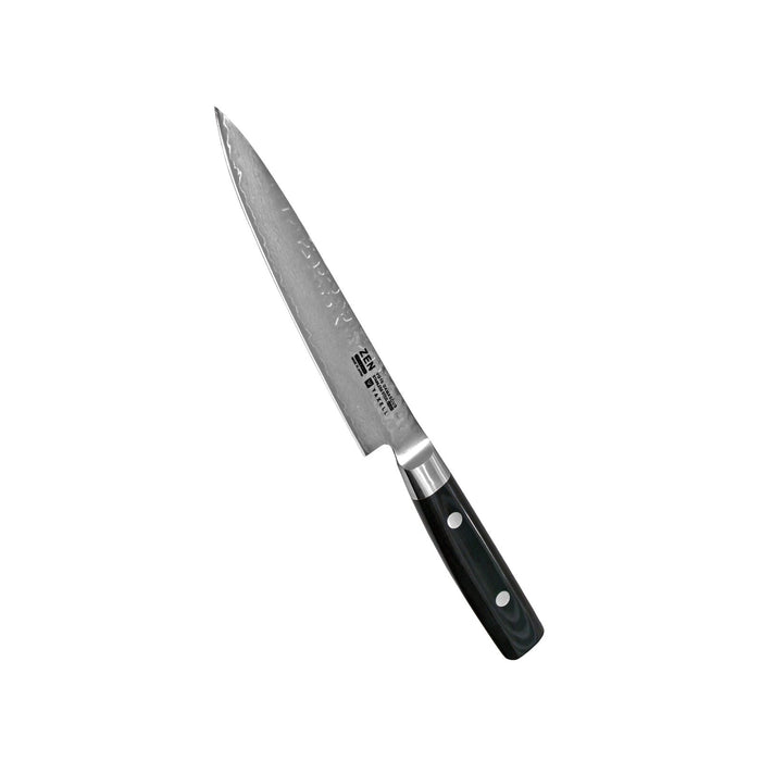 Yaxell Zen Damascus Slicing Knife, 15 cm