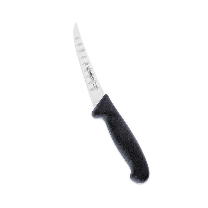 Giesser 2505 Boningveitsi Ovaalihiottu - Tiukka ote, 15 cm terä, ergonominen TPE-kahva, soveltuu riistankäsittelyyn ja tarkkaan leikkaamiseen.