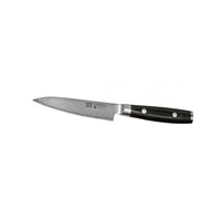 Yaxell Ran Damascus Utility Knife, 12 cm