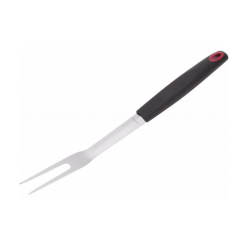 Westmark Grillihaarukka 40,5 cm - Ruostumaton ja Kestävä keittiöväline mustalla ergonomisella kahvalla, sopii grillaamiseen ja paistamiseen.