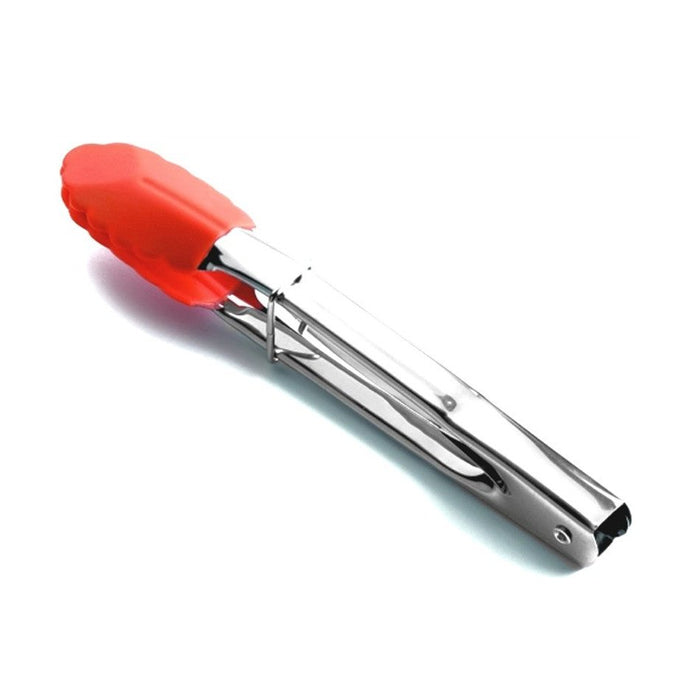 Lacor Tongs Silicone Orange, 18 cm