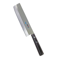 MAC Chef Nakiri JU-65 vihannesveitsi 16,5 cm, terävä ja ohut terä, ergonominen kahva, valmistettu Japanissa