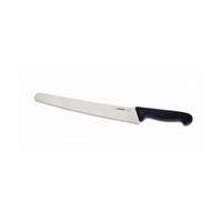 Giesser sahalaitainen leipäveitsi 25 cm molybdeenikromiteräksellä, ergonominen TPE-kahva, keittiövaruste leivontaan ja ruoanlaittoon.