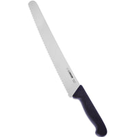 Giesser kondiittori leipäveitsi sahalaitaterällä ja ergonomisella kahvalla, terän pituus 25 cm, keittiöväline leivän leikkaamiseen.