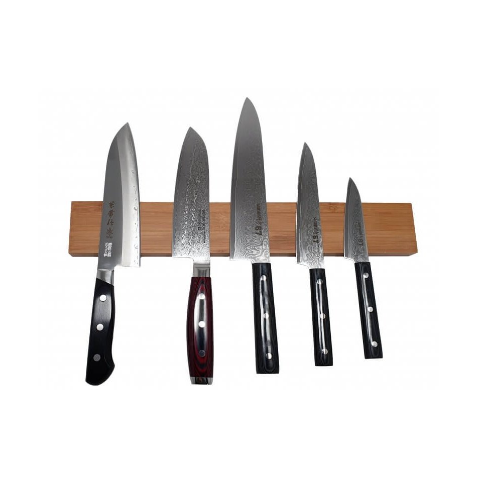 Grunwerg Rockingham Forge Wooden Knife Rack 450 mm