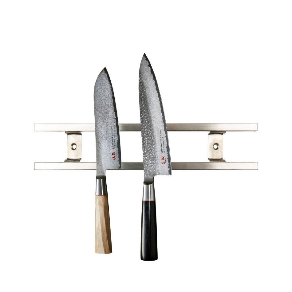 Grunwerg Magnetic Knife Rack Stainless Steel, 32 cm