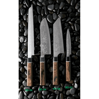 Suncraft Senzo Black Bunka Knife, 16,5 cm