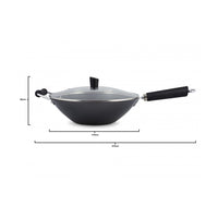 Ken Hom wokkipannu setti 31cm mittoineen, sisältää kannen. Täydellinen keittiöväline paistamiseen ja grillaamiseen kotikokille.