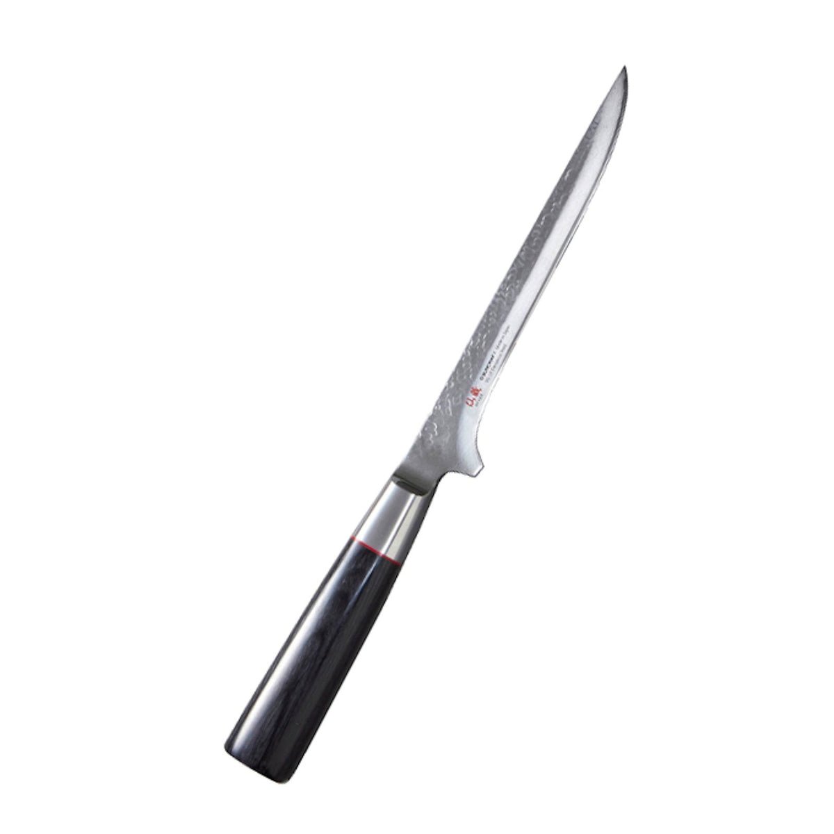 Suncraft Bouneri 17cm - Damascus veitsi, VG10-teräksestä valmistettu terä, pakkapuukahva, japanilainen laatu.