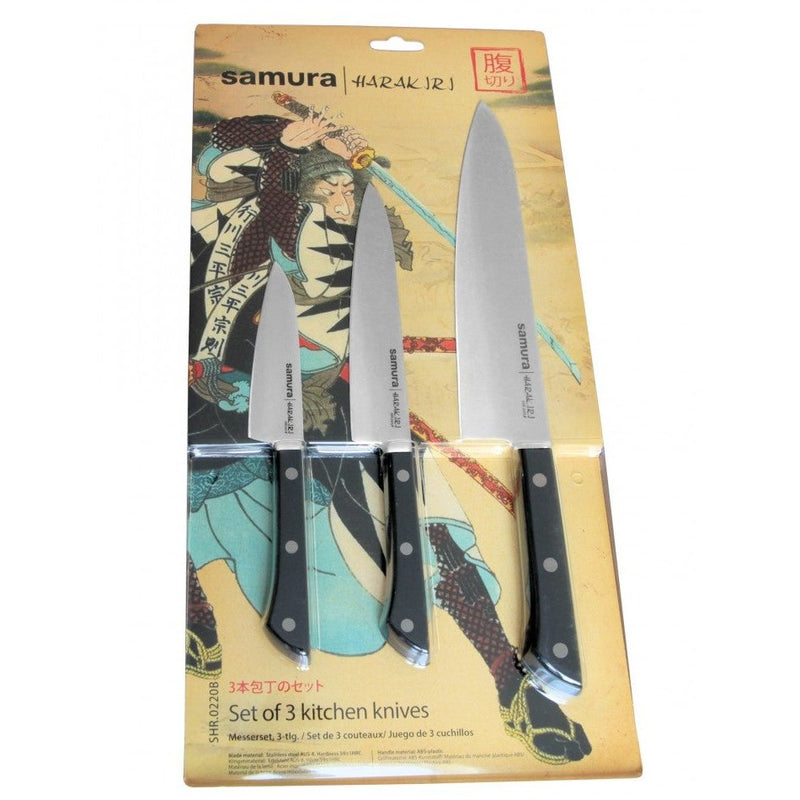 Samura Harakiri Super Knife Set, 3 pcs