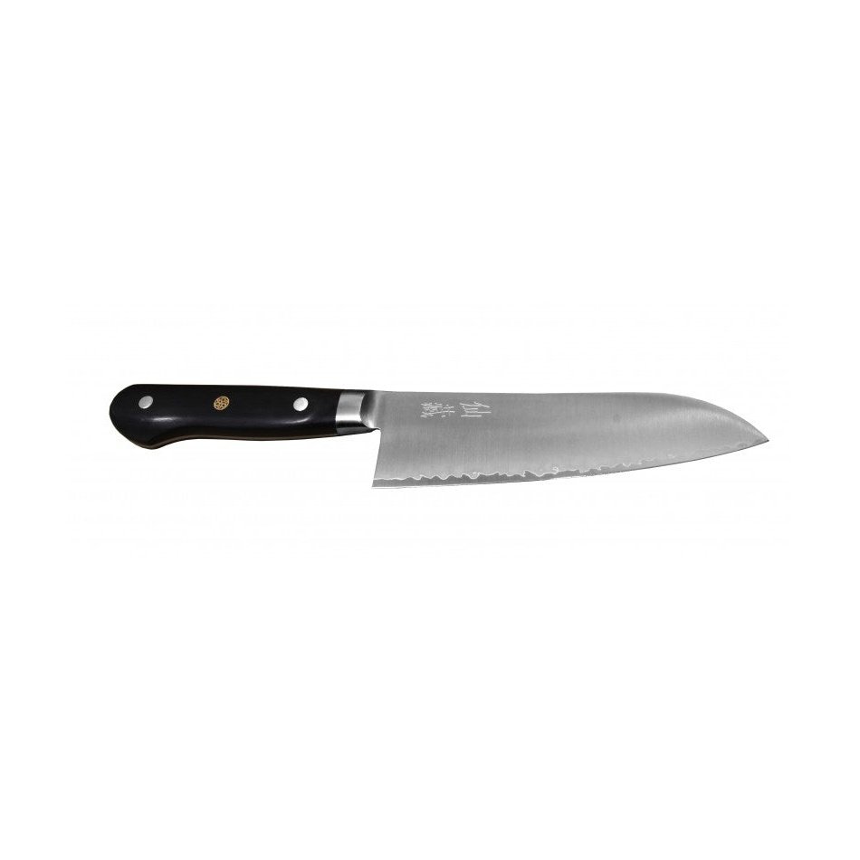 Santokuveitsi Suncraft Senzo Pro 16.5 cm, Made in Japan, huipputarkka SG2-terä ja tasapainoinen muotoilu ammattikäyttöön.