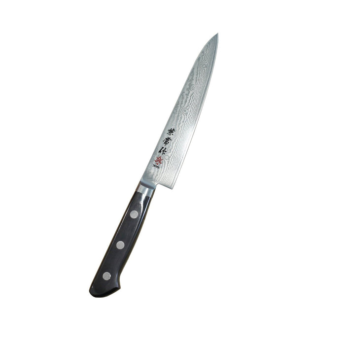 Kanetsune Seki KC-104 Damascus Vegetable Knife, 15 cm