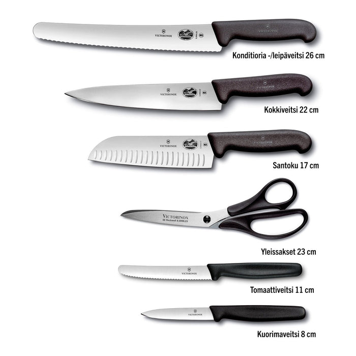 Victorinox knife set, 7 pcs