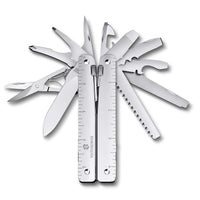 Victorinox Swiss Tool MX - Monitoimityökalu yhdellä kädellä, kaikki työkalut avattuna. Monipuolinen ratkaisu vaativaan käyttöön.