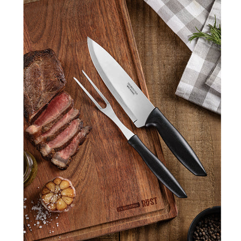 Tramontina Plenus Paistihaarukka ja -veitsi, 2 osaa