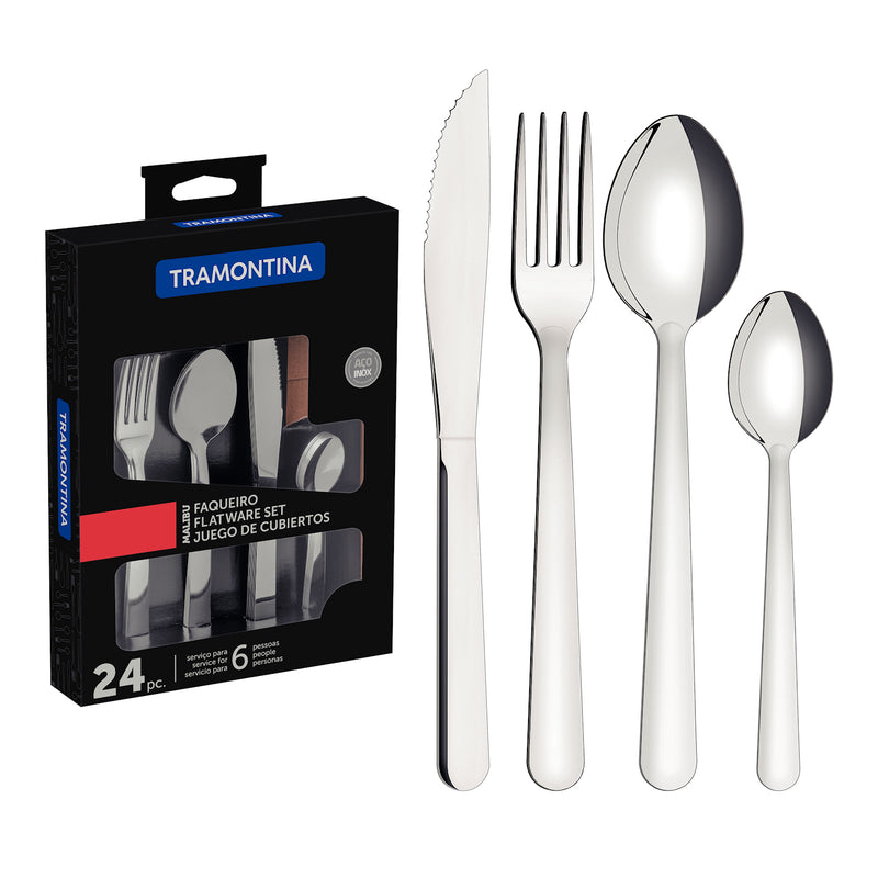 Tramontina Malibu Cutlery Set 24 pieces