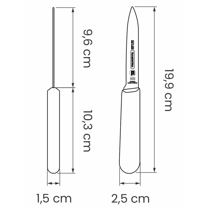 Tramontina Professional Vegetable knife 9.5 cm