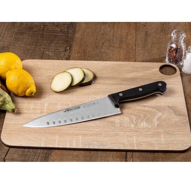 Arcos Chef's Knife Scalloped, 20 cm