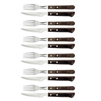 Tramontina aterimet 6 haarukkaa ja 6 veistä hammastuksella