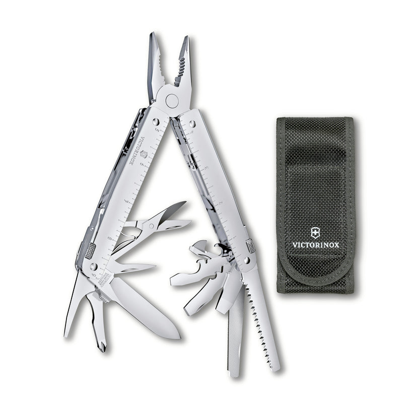 Victorinox Swiss Tool MX One-Hand Silver Multitasking Tool