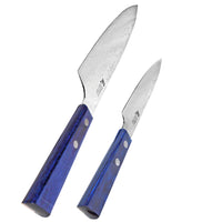 Yaxell Blue Breeze Set, kock- och grönsakskniv, 2 delar