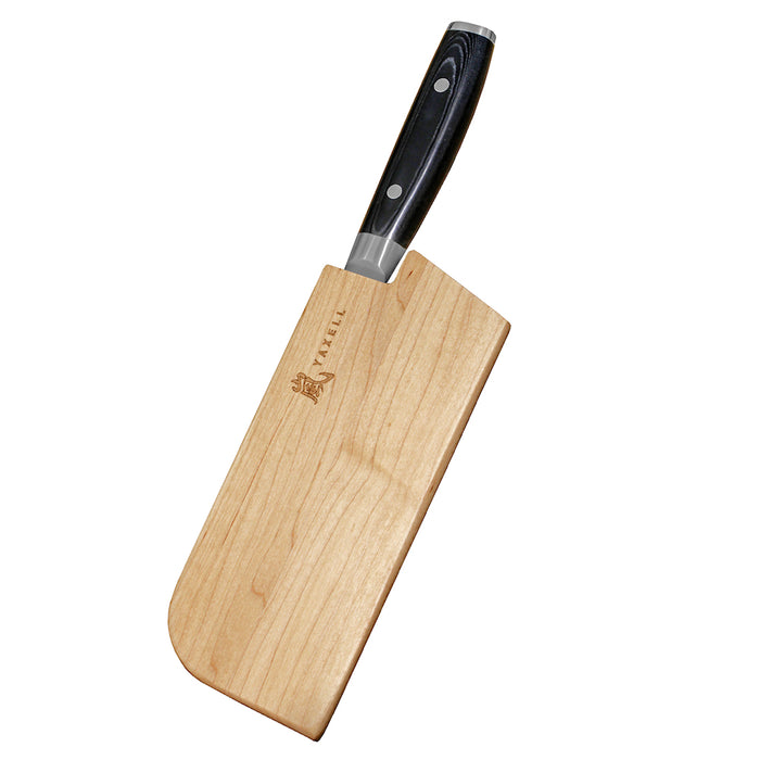 Yaxell Träbladskydd för kinesisk kockkniv, 18 cm