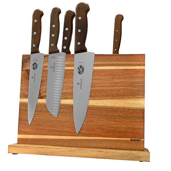 Victorinox Veitsisarja Puukahva ja Dorre Kaya XL Veitsiteline Magneetti, 6 osaa